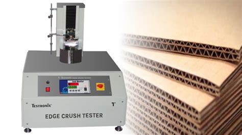 corrugated crush test|corrugated carton crushing test.